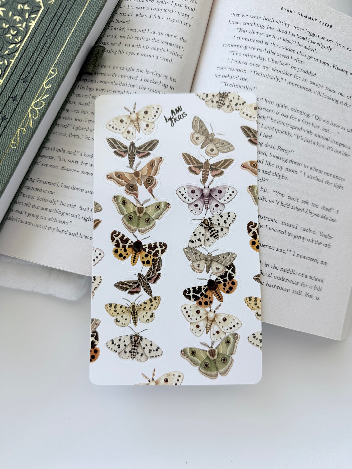 Fantasy Moths Ornate Sticker Sheet II