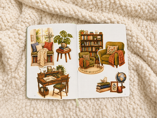 Cozy Reading Corner Printable